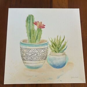 Cactus and Succulent Canvas Art